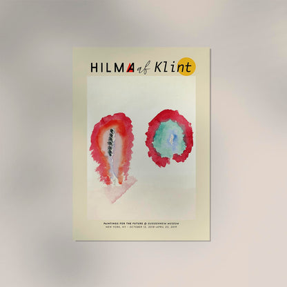 Hilma Af Klint Exhibition Poster Wheat and Wormwwod