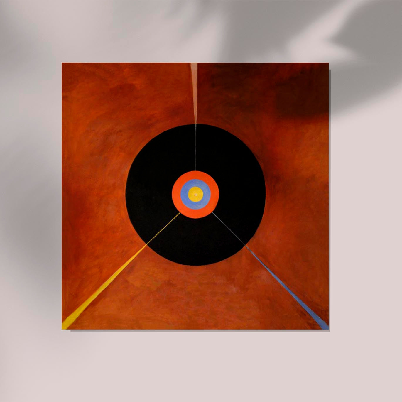 The Swan Nr 18  by Hilma Af Klint