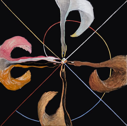 The Swan Nr 7  by Hilma Af Klint