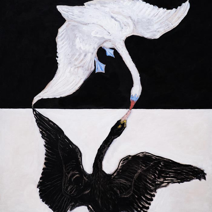 The Swan Nr 1 by Hilma Af Klint