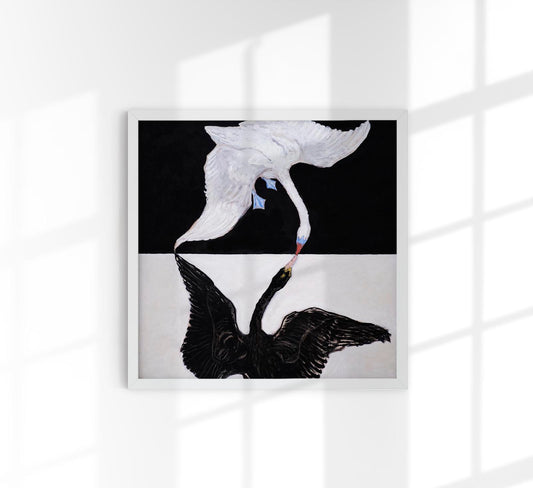 The Swan Nr 1 by Hilma Af Klint