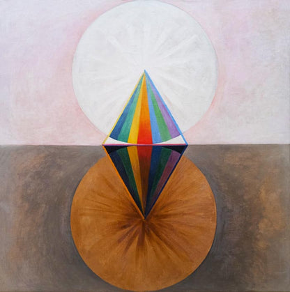 The Swan Nr 12  by Hilma Af Klint