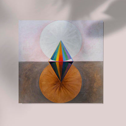 The Swan Nr 12  by Hilma Af Klint