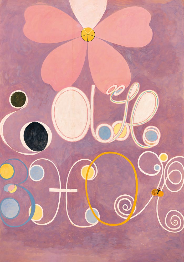 The Ten Largest Nr 5 by Hilma Af Klint