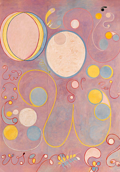 The Ten Largest Nr 8 by Hilma Af Klint