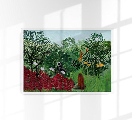 Tropical Forest by Rousseau Art Print