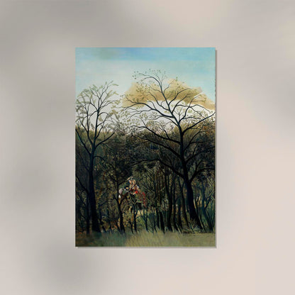 Rendez-vous in the Forest by Rousseau Art Print