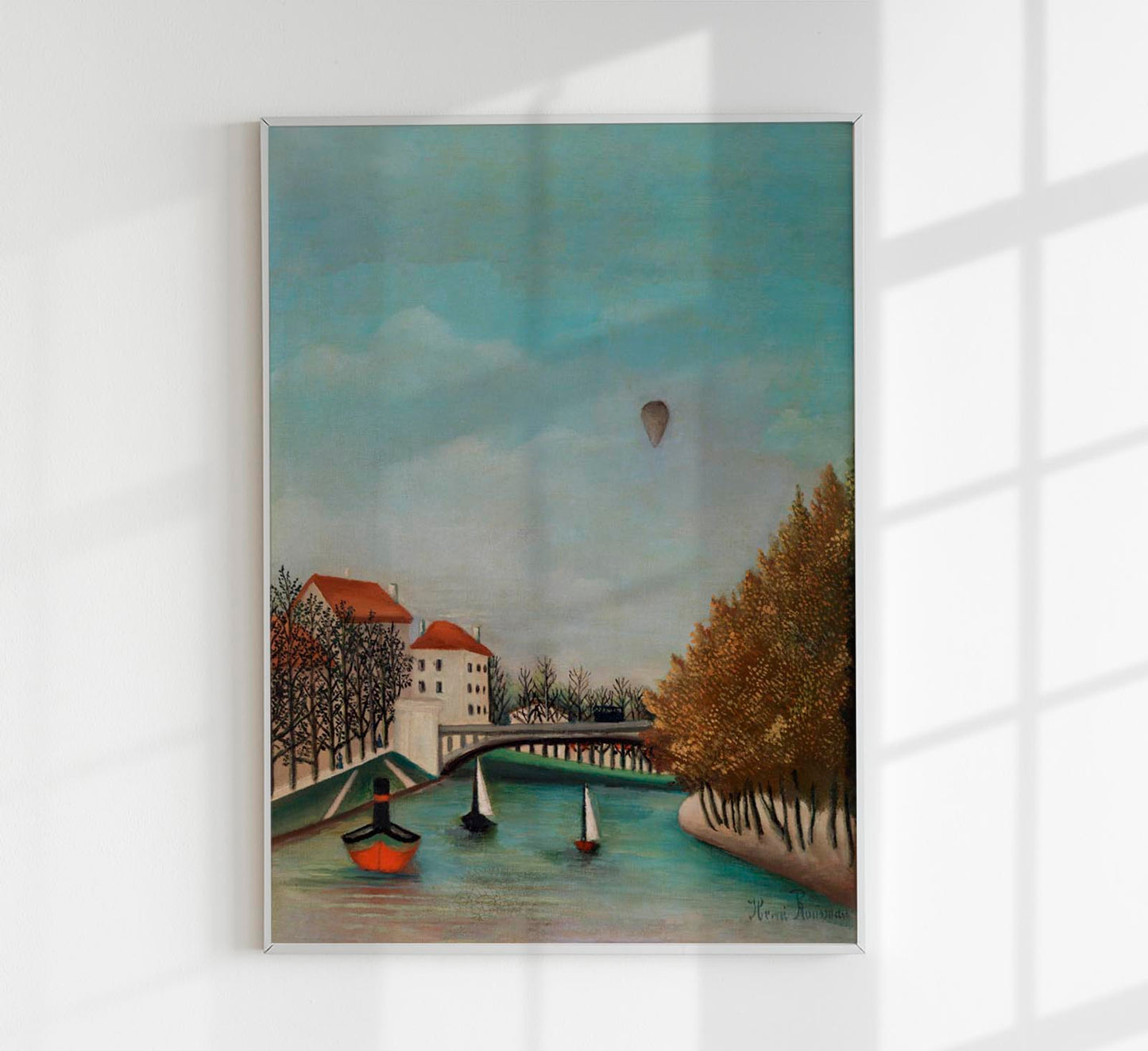 Study for View by Rousseau Art Print