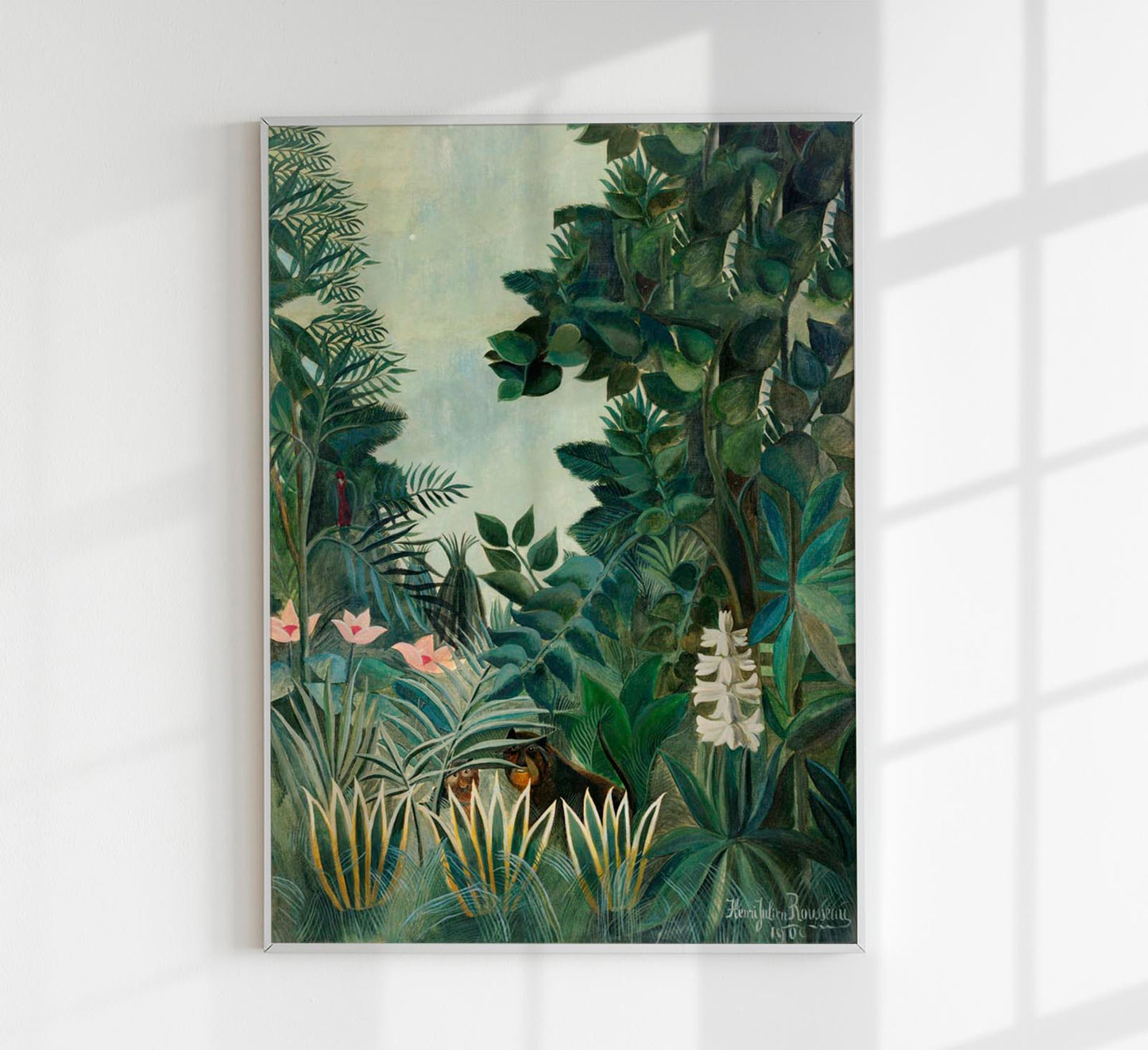 The Equatorial Jungle by Rousseau Art Print