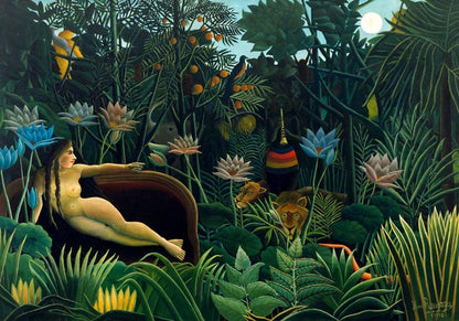 The Dream by Rousseau Art Print