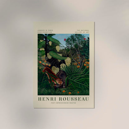 Fight Rousseau Exhibition Poster