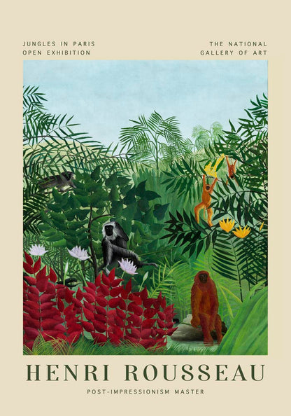 Tropical Forest Rousseau Exhibition Poster