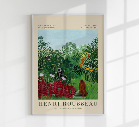 Tropical Forest Rousseau Exhibition Poster