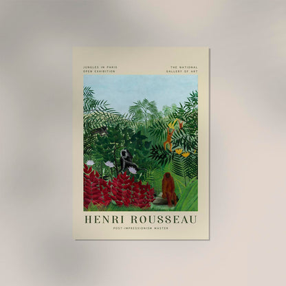 Tropical Forest Rousseau Exhibition Poster