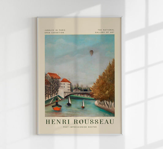 Study of the View Rousseau Exhibition Poster