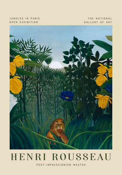 The Repast Rousseau Exhibition Poster