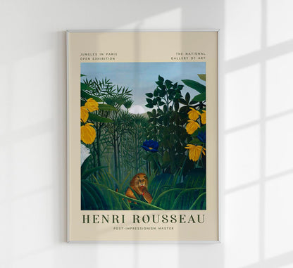 The Repast Rousseau Exhibition Poster