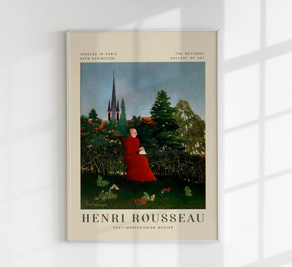 Portrait of a Woman Rousseau Exhibition Poster