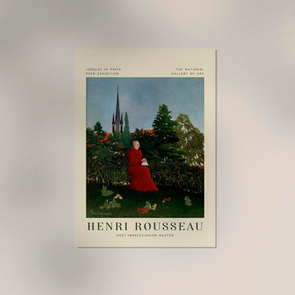 Portrait of a Woman Rousseau Exhibition Poster