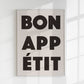 Bon Appétit Art Print