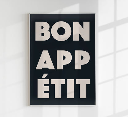 Bon Appétit Dark Art Print