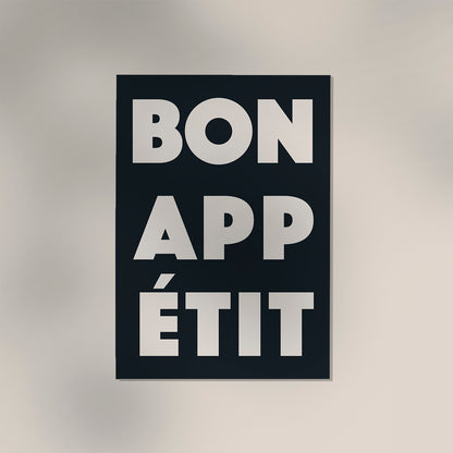 Bon Appétit Dark Art Print