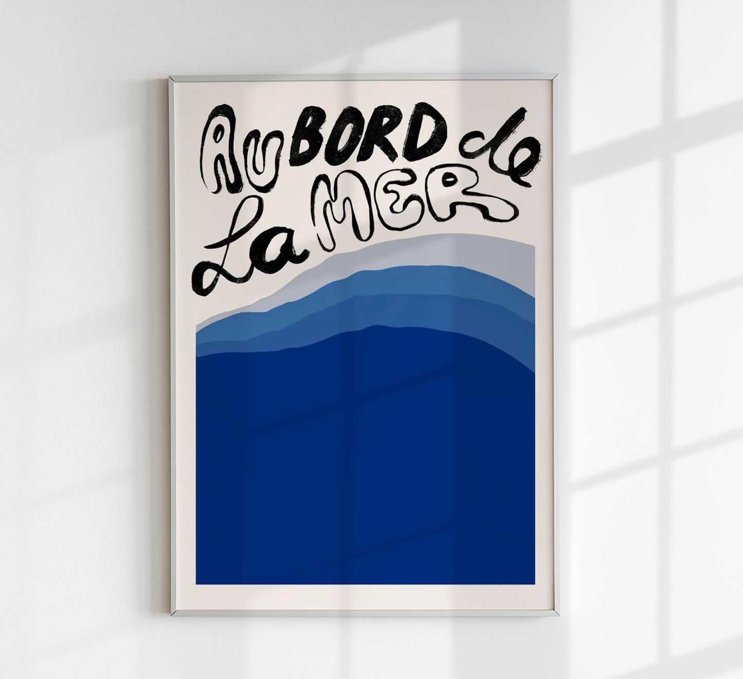 Au Bord de la Mer Art Print