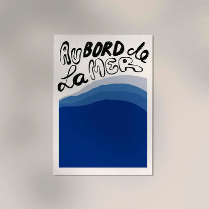 Au Bord de la Mer Art Print