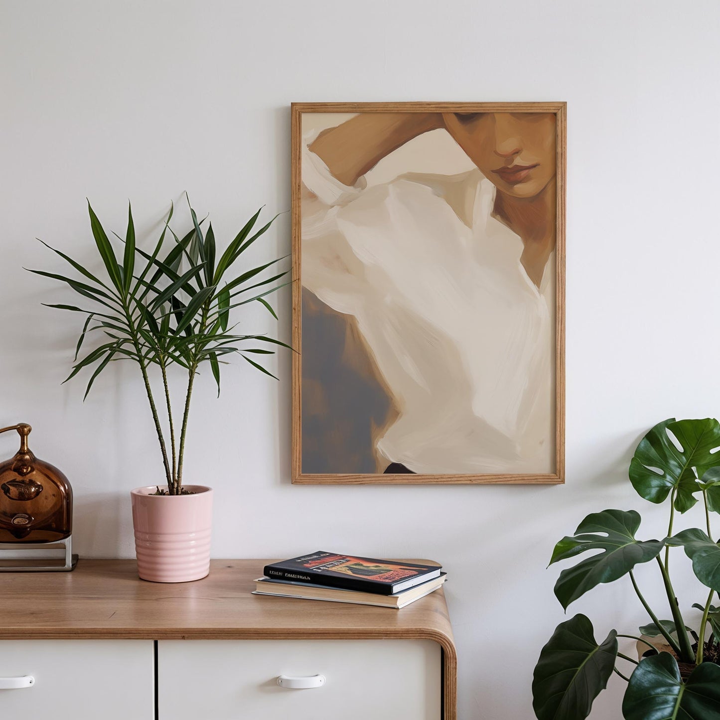 Thoughtful Woman Art Print