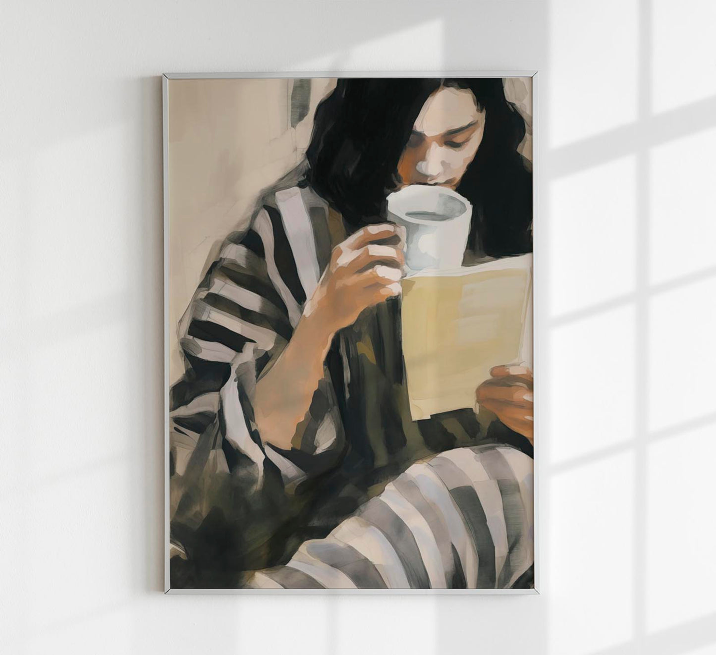 Coffee Miss Helena Art Print