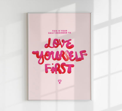 Love Yourself First