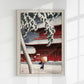 Geisha in the snow by Hasui Poster