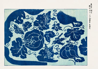 Blue Flower Pattern by Taguchi Tomoki