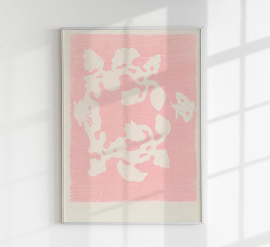 Pink Woodblock Pattern by Taguchi Tomoki