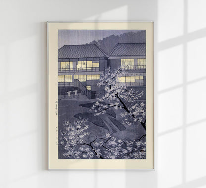 Hot springs of Shuzenji by Kasamatsu Shirô Poster