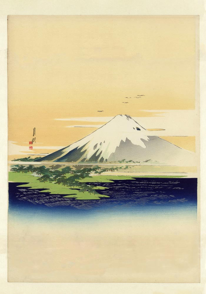 Fuji Mount by Ogata Gekkô Poster