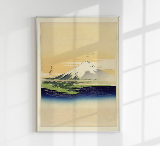 Fuji Mount by Ogata Gekkô Poster