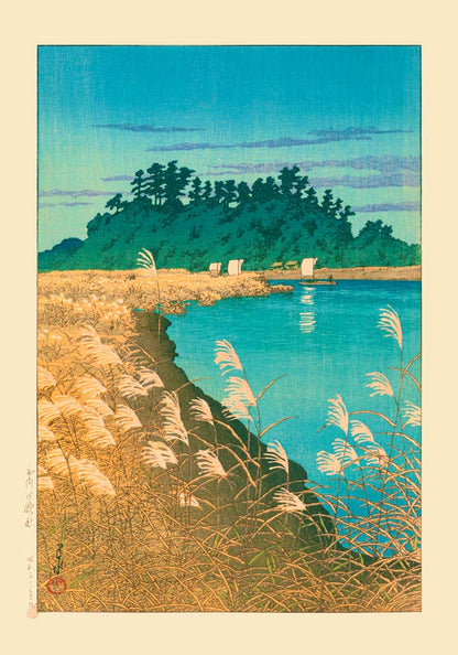 Late Autumn by Hasui