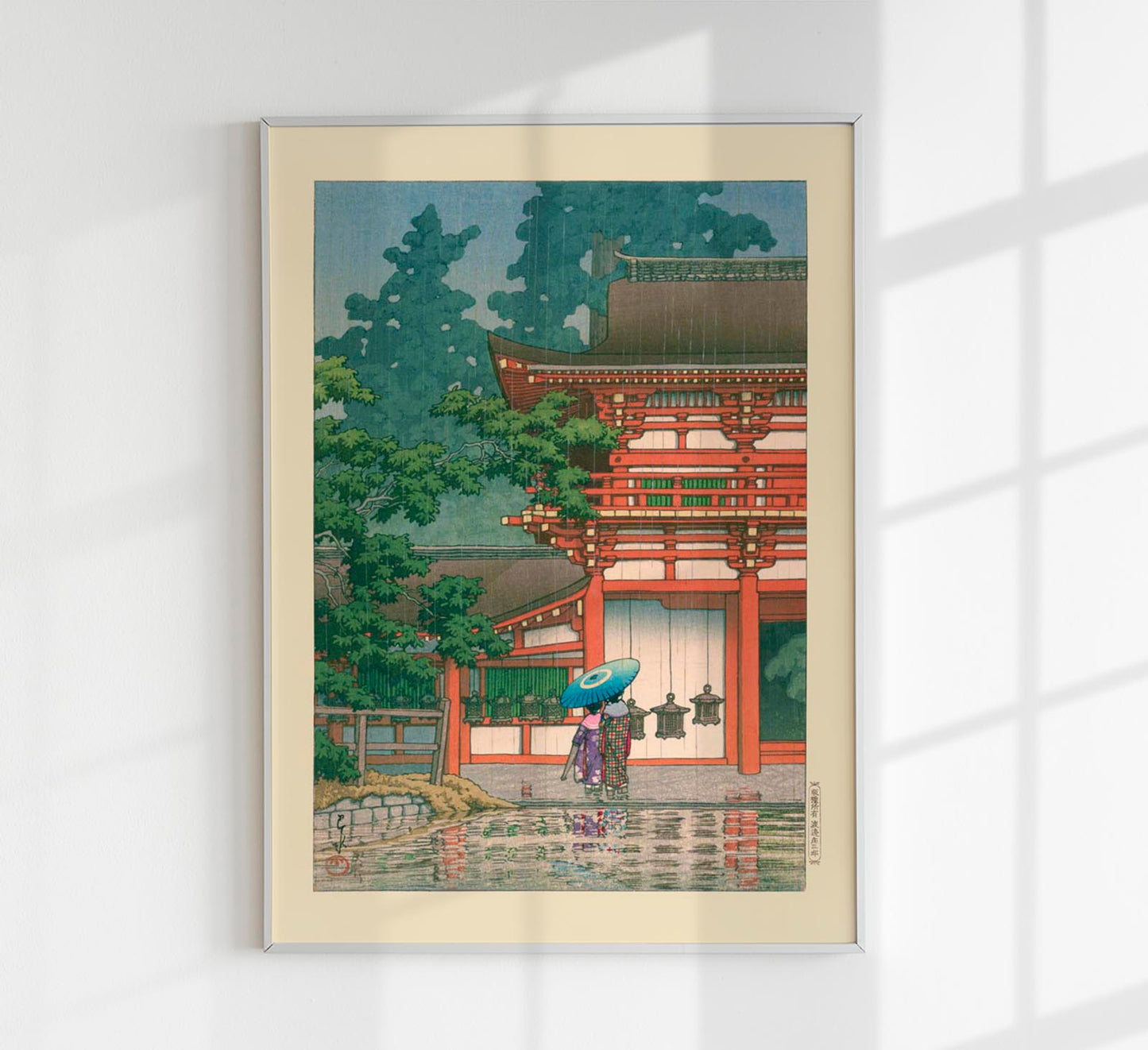 Kasuga Shrine Art Print By Kawase Hasui