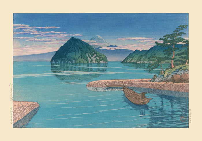 Mito, Izu Art Print by Kawase Hasui