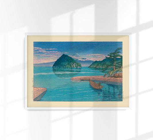 Mito, Izu Art Print by Kawase Hasui