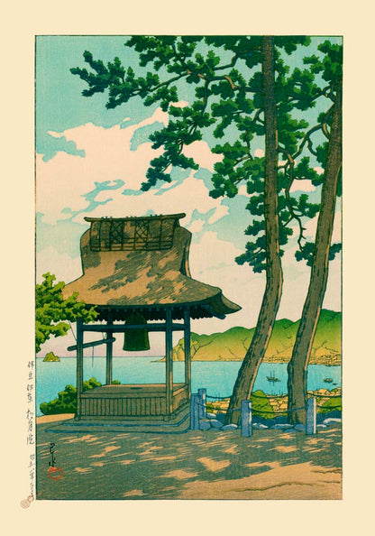 Shogetsuin Temple, Ito Art Print by Kawase Hasui