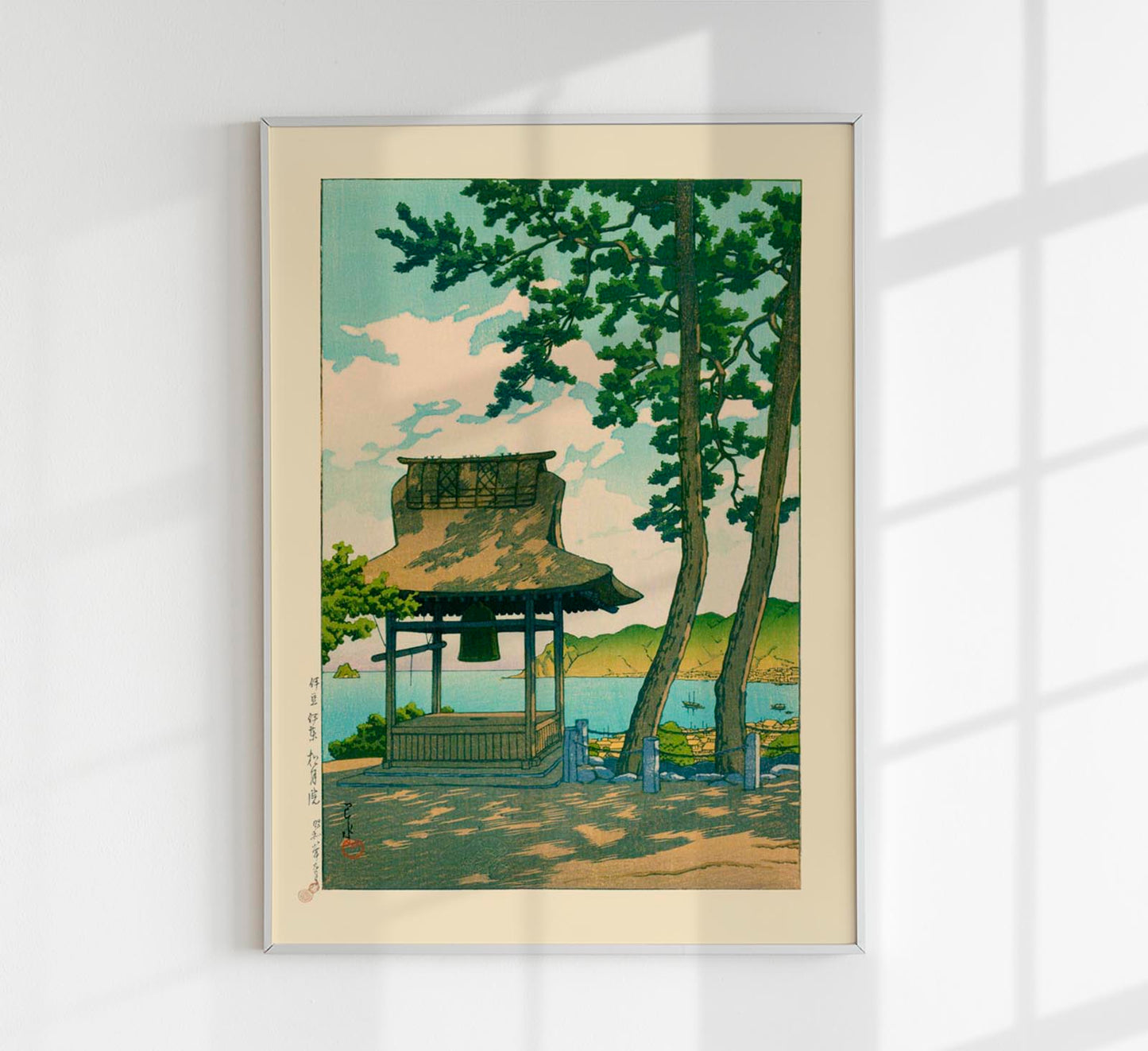 Shogetsuin Temple, Ito Art Print by Kawase Hasui