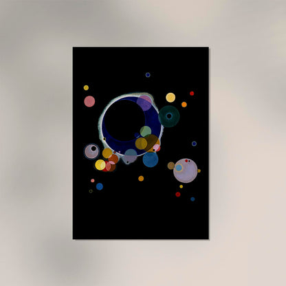 Several Circles by Wassily Kandinsky Poster