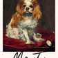 A King Charles Spaniel by Manet Exhibition Poster