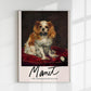 A King Charles Spaniel by Manet Exhibition Poster