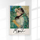 Jeanne Spring by Manet Exhibition Poster