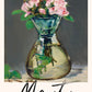 Moss Roses in a Vase by Manet Exhibition Poster