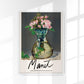 Moss Roses in a Vase by Manet Exhibition Poster