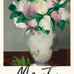 Peonies by Manet Exhibition Poster